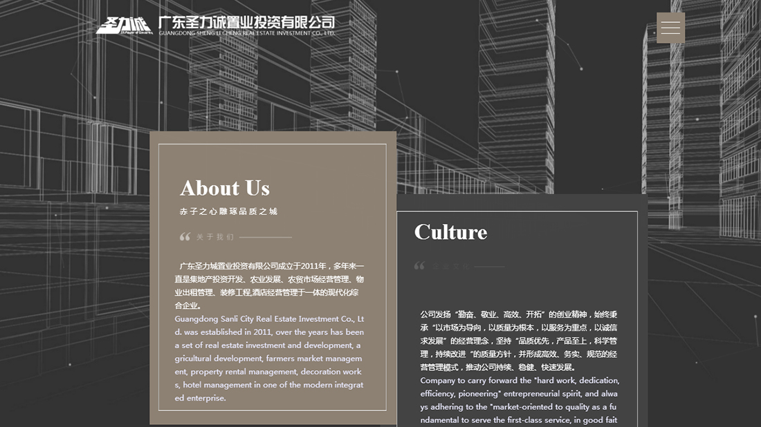 房地产网站案例