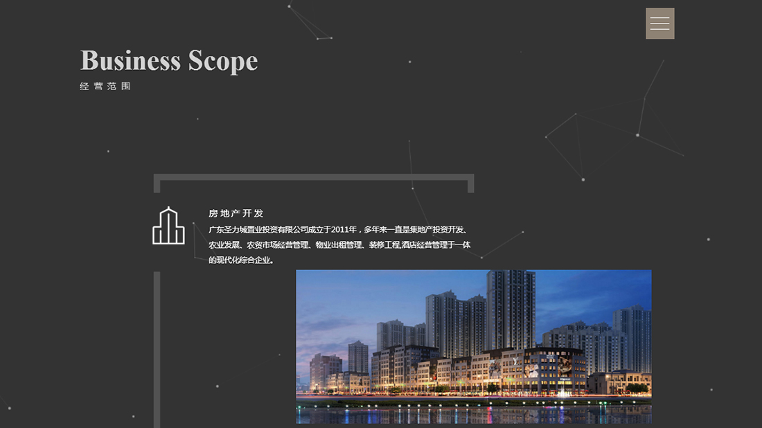 房地产网站案例