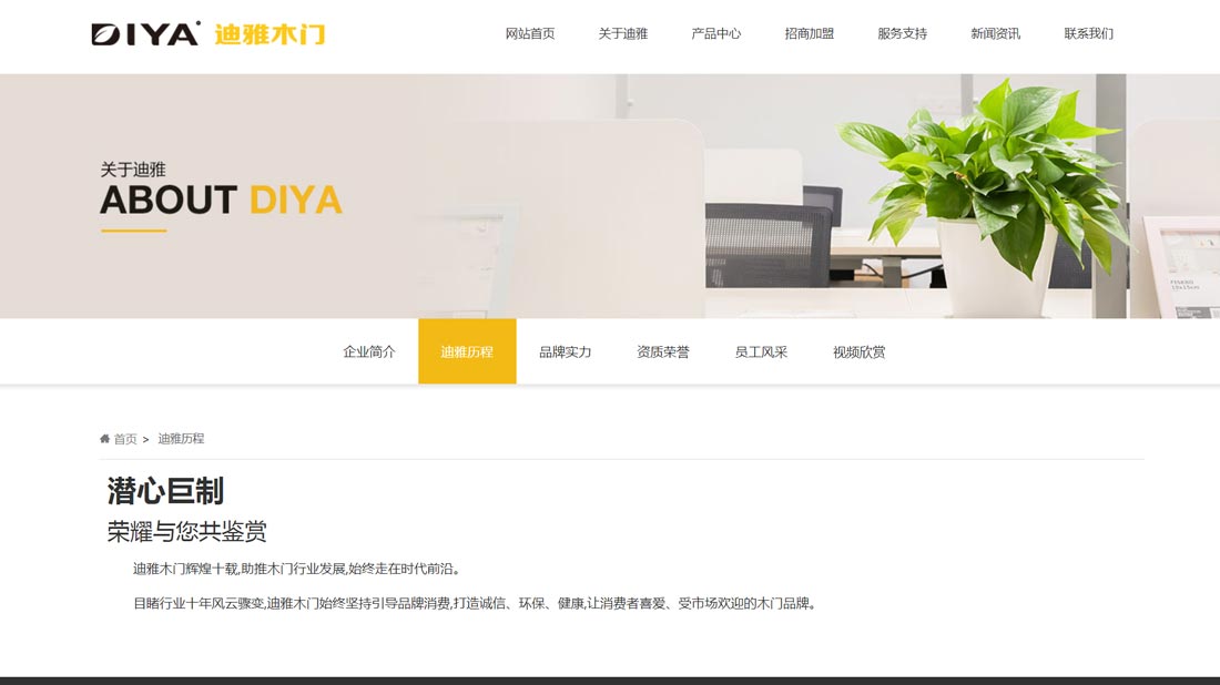 家装建材网站案例