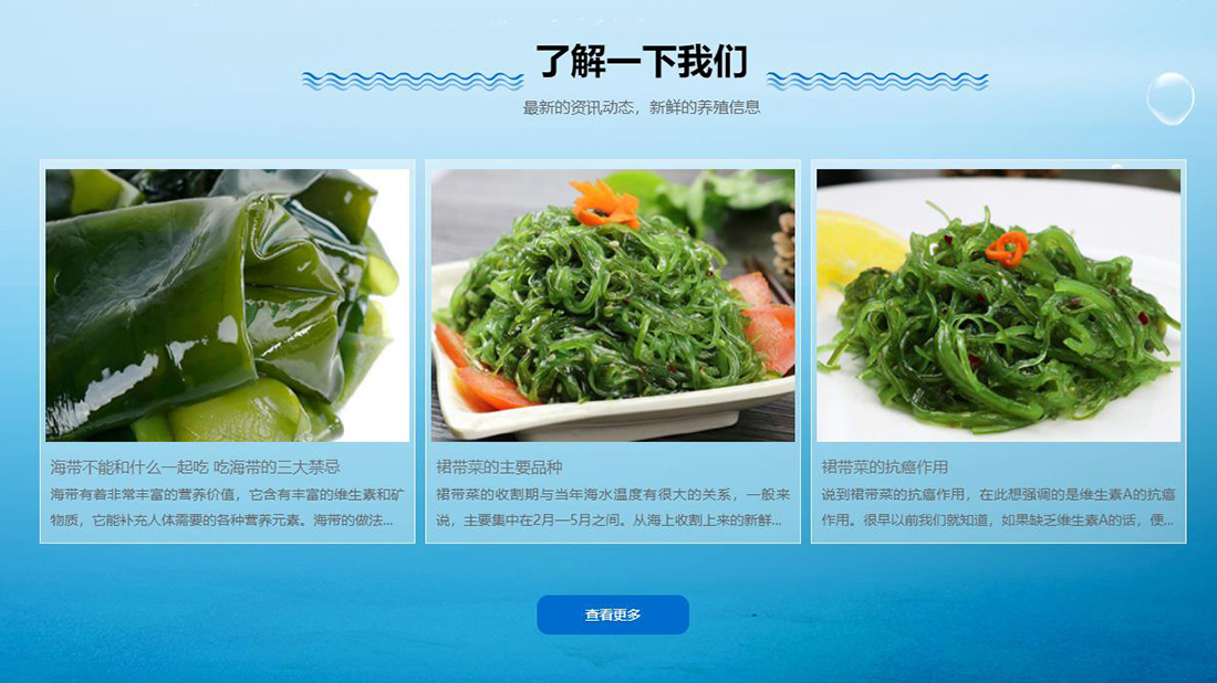 农副产品网站案例