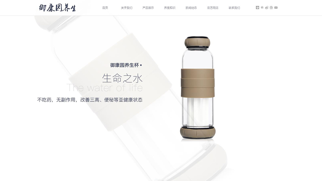 医疗健康网站案例