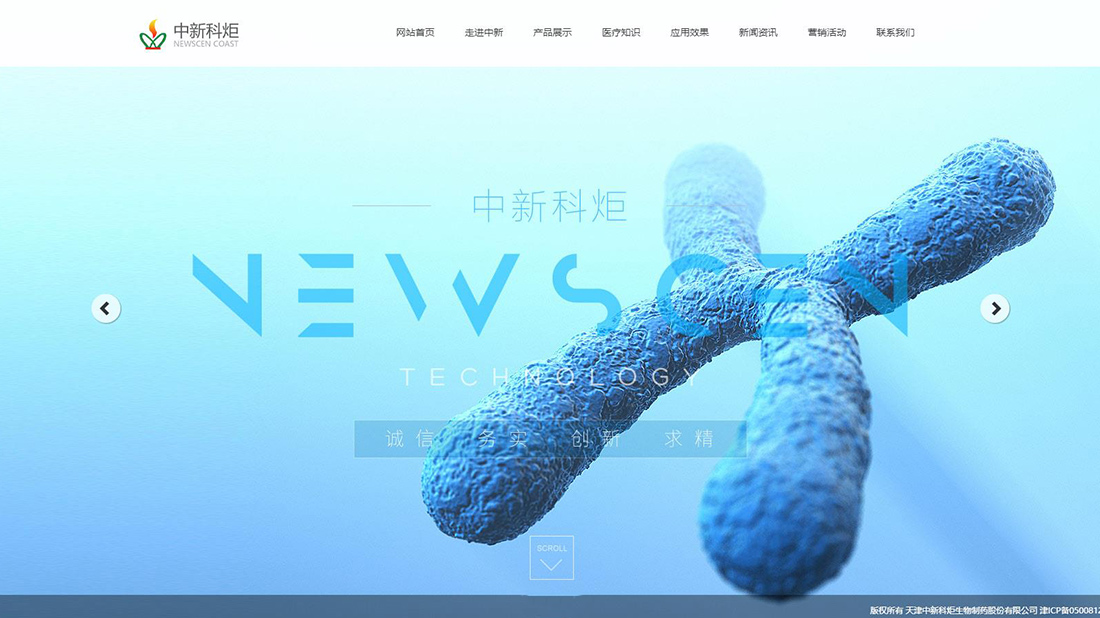 医疗器械网站案例