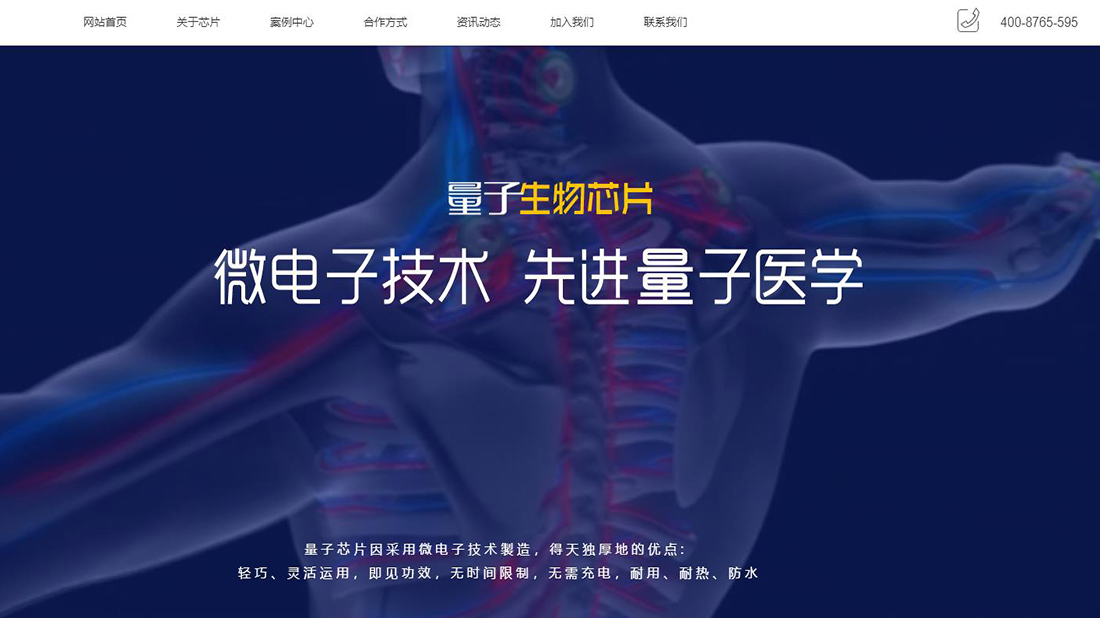 医疗器械网站案例