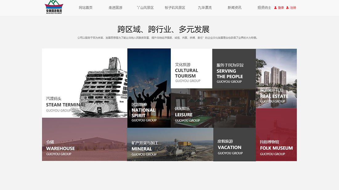 酒店旅游网站案例