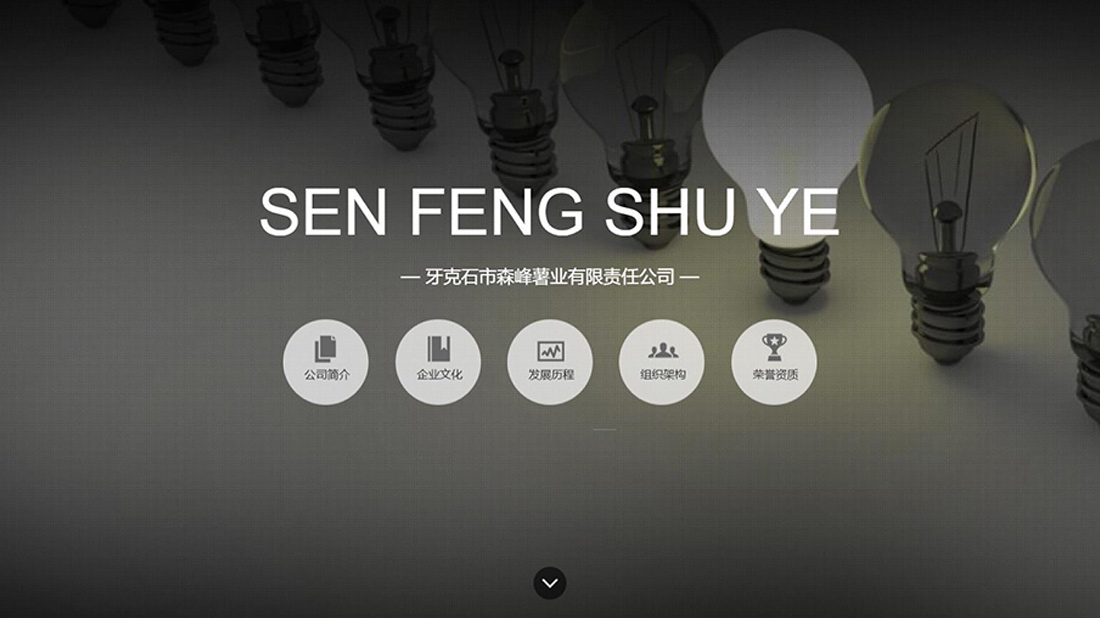 农副产品网站案例