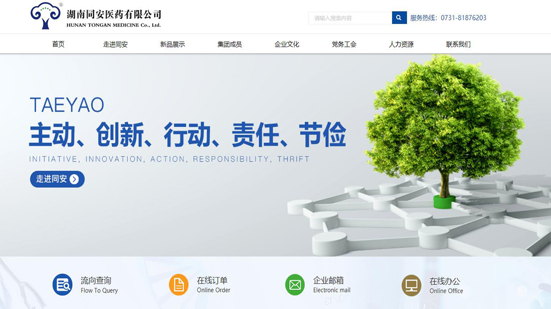 医疗健康网站案例
