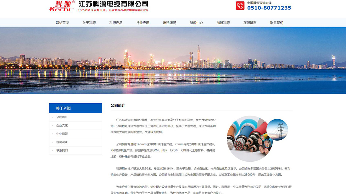 电子电工网站案例