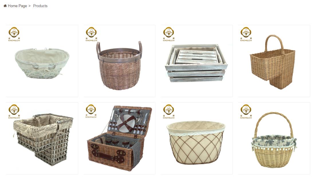 家居用品网站案例
