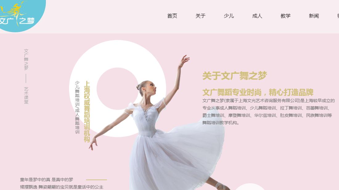 培训教育网站案例