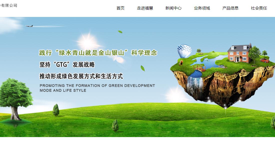 商业服务网站案例