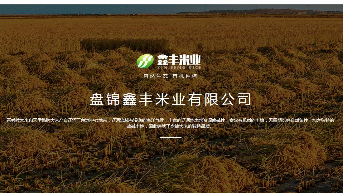 农副产品网站案例