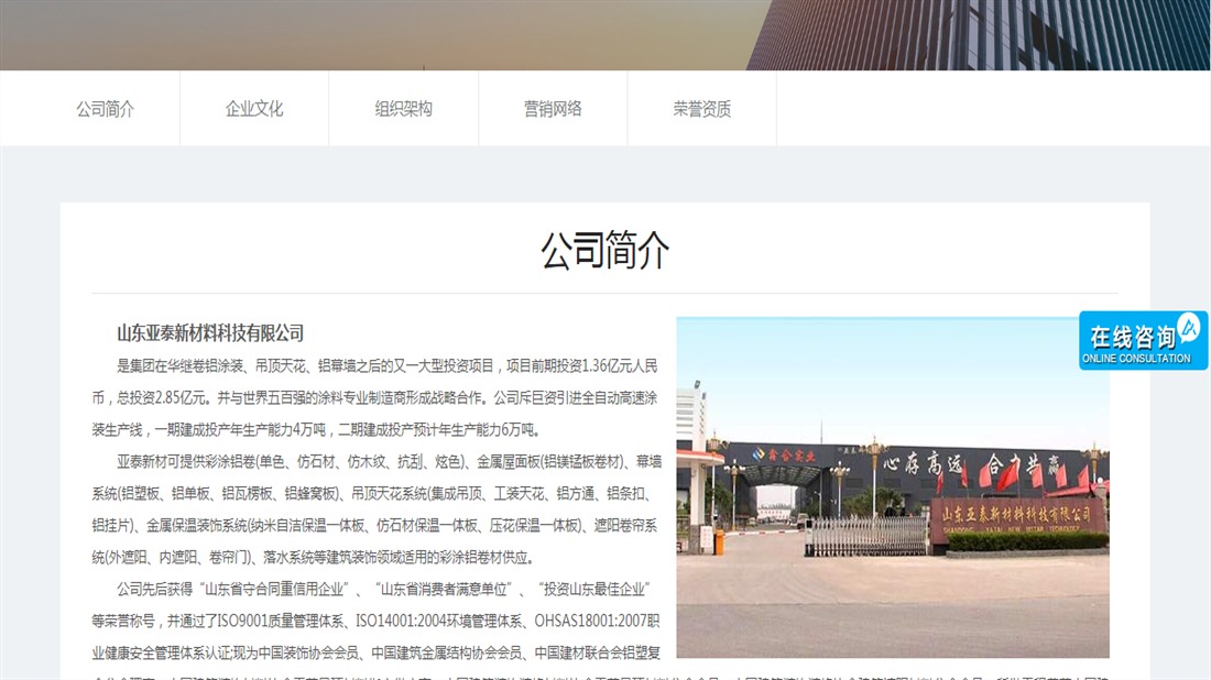 网站案例