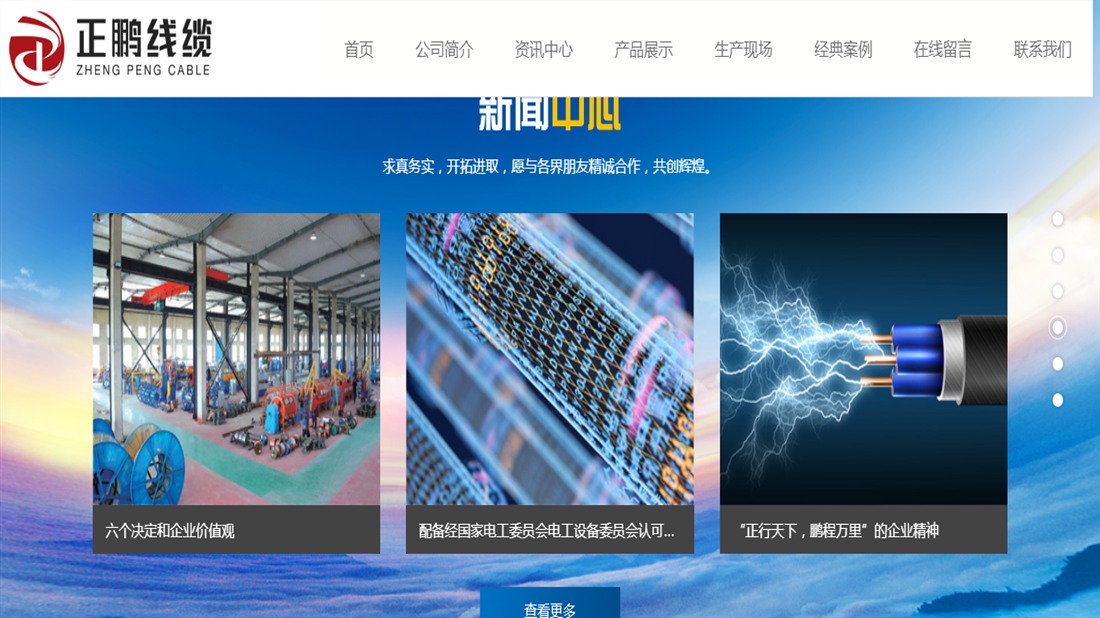电子电工网站案例