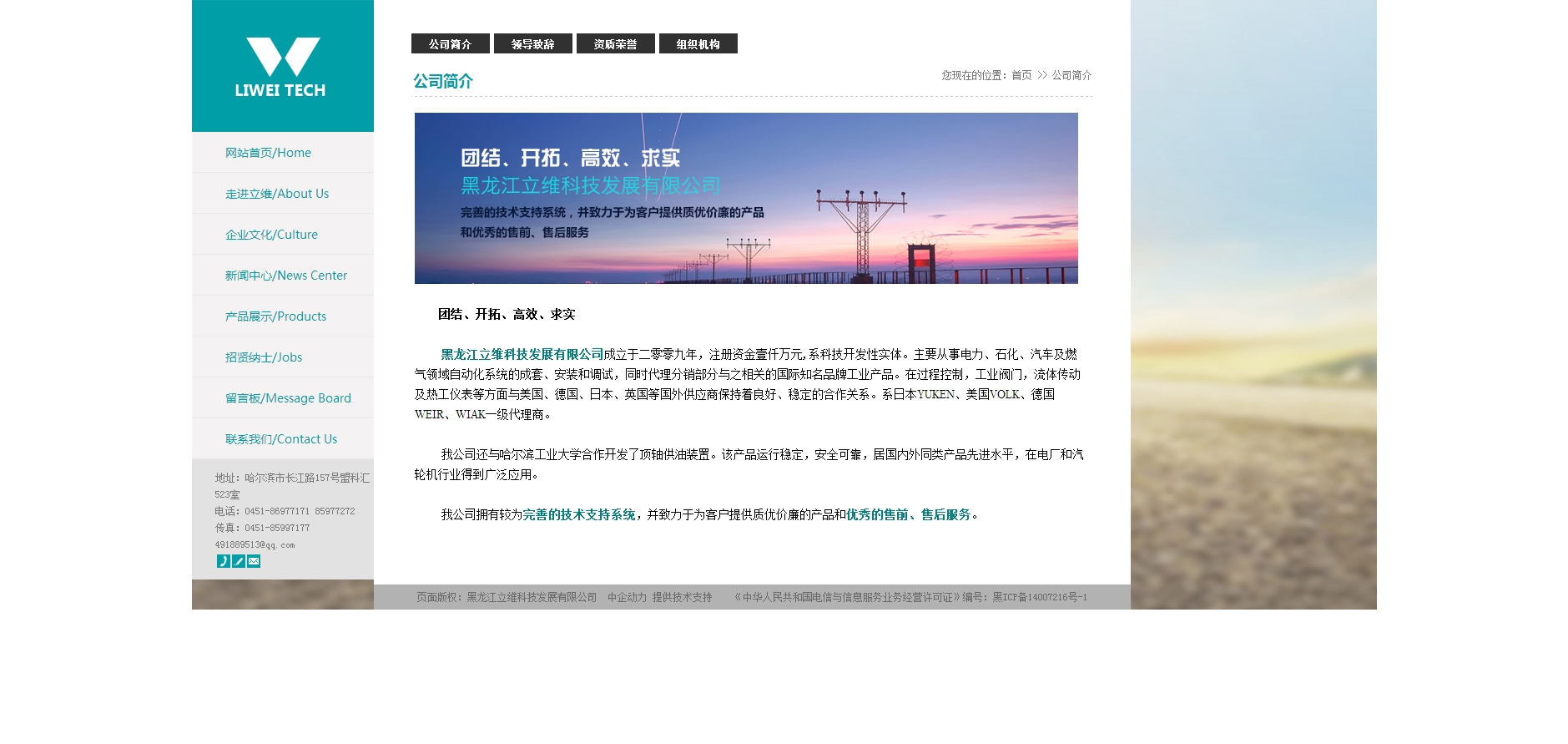 立维科技 网站建设