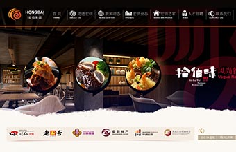 宏佰集团 网站设计及制作