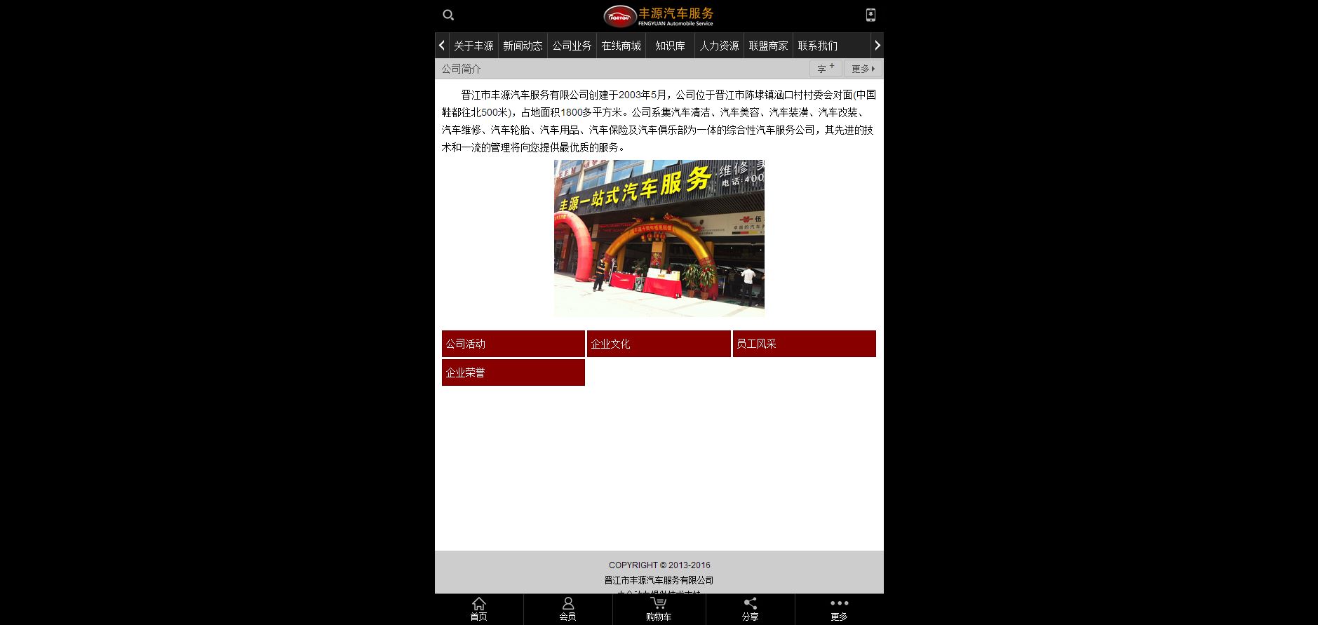 丰源汽车 APP设计