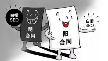 明星阴阳合同就像是网站优化的黑帽SEO和白帽SEO